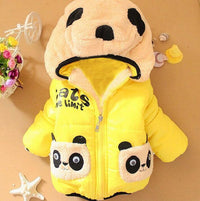Load image into Gallery viewer, New Girls jackets fashion Minnie cartoon Clothing coat baby girl winter warm and casual Outerwear for 1-5 years old Kids jackets
