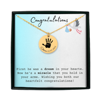 Load image into Gallery viewer, Actual Hand Print Necklace
