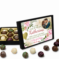 Load image into Gallery viewer, Chocolate for her, with her name on it to tell her that you love her forever
